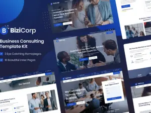 Bizicorp Business Consulting Elementor Template Kit